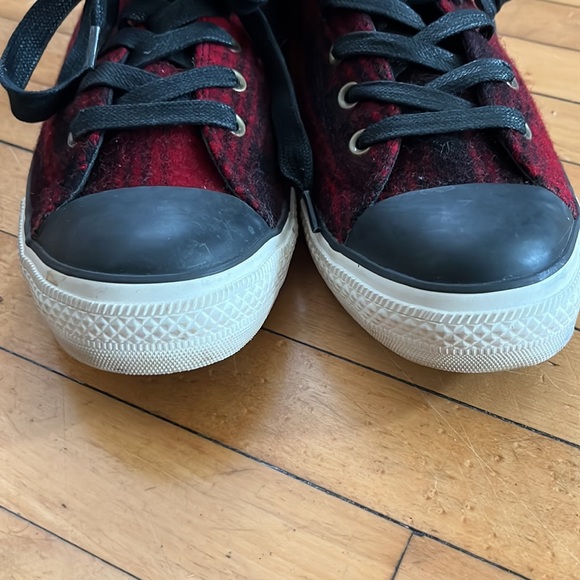 Woolrich X Chuck Taylor Hi-Top All Stars - Sz 11 - Picture 7 of 12